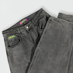 Empyre Tori 90s Black Wash Carpenter Skate Jeans Women’s Size 5 READ